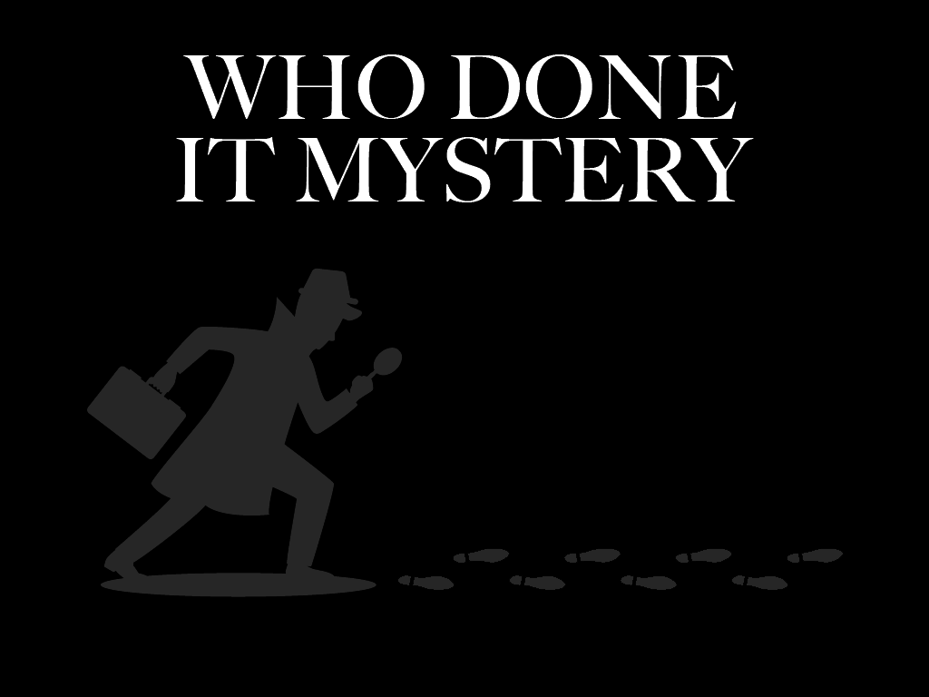 Who Done It Mystery Dinner