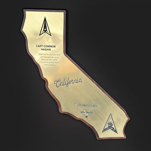 California State Plaque
