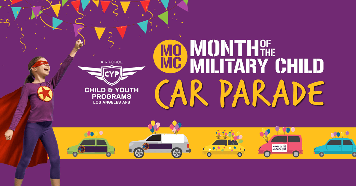 Month Of The Military Child Car Parade