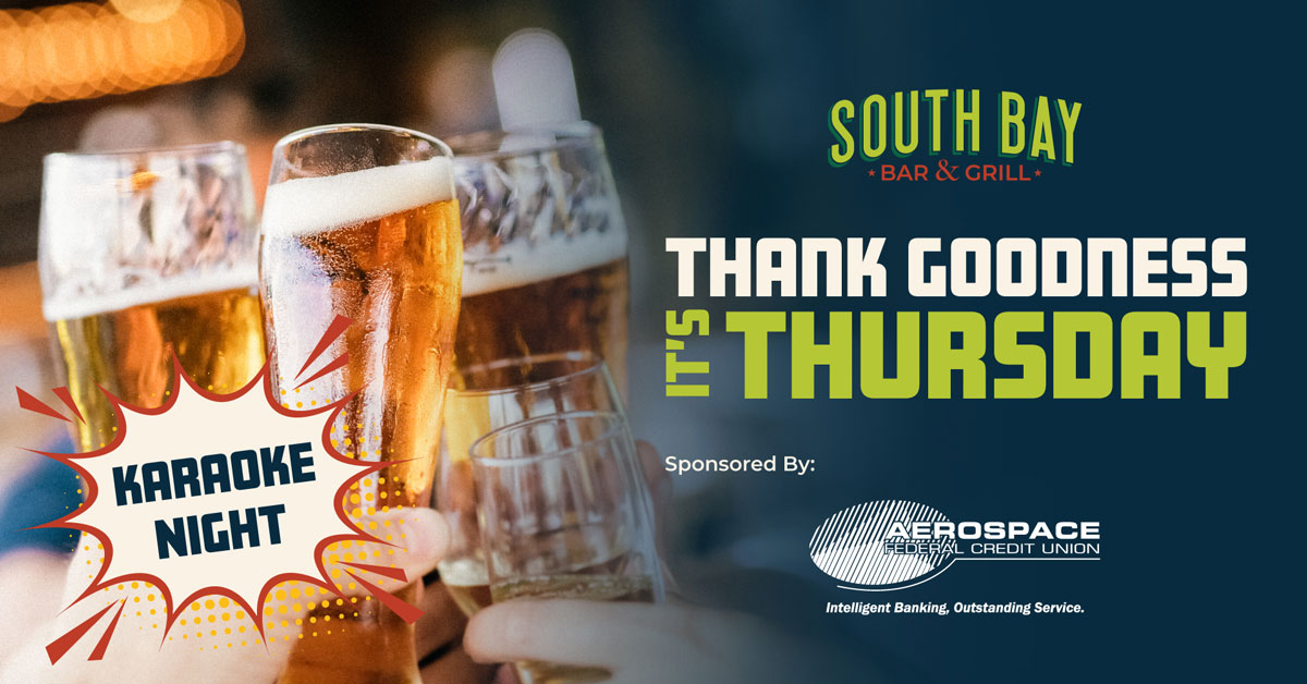 Thank Goodness It's Thursday At South Bay - Karaoke Night