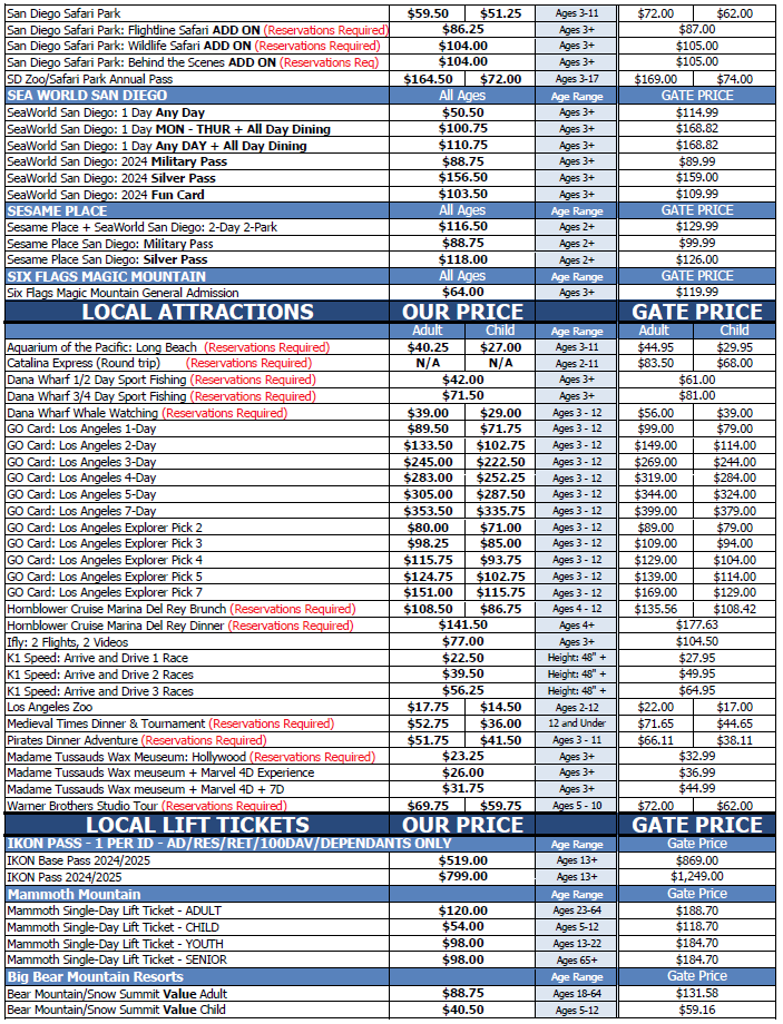 ITT Discount Ticket Price List 18 March 2024 page 2